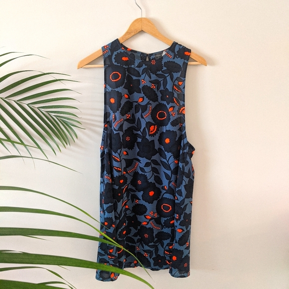 Graphic Floral Tunic/Dress - Picture 1 of 5